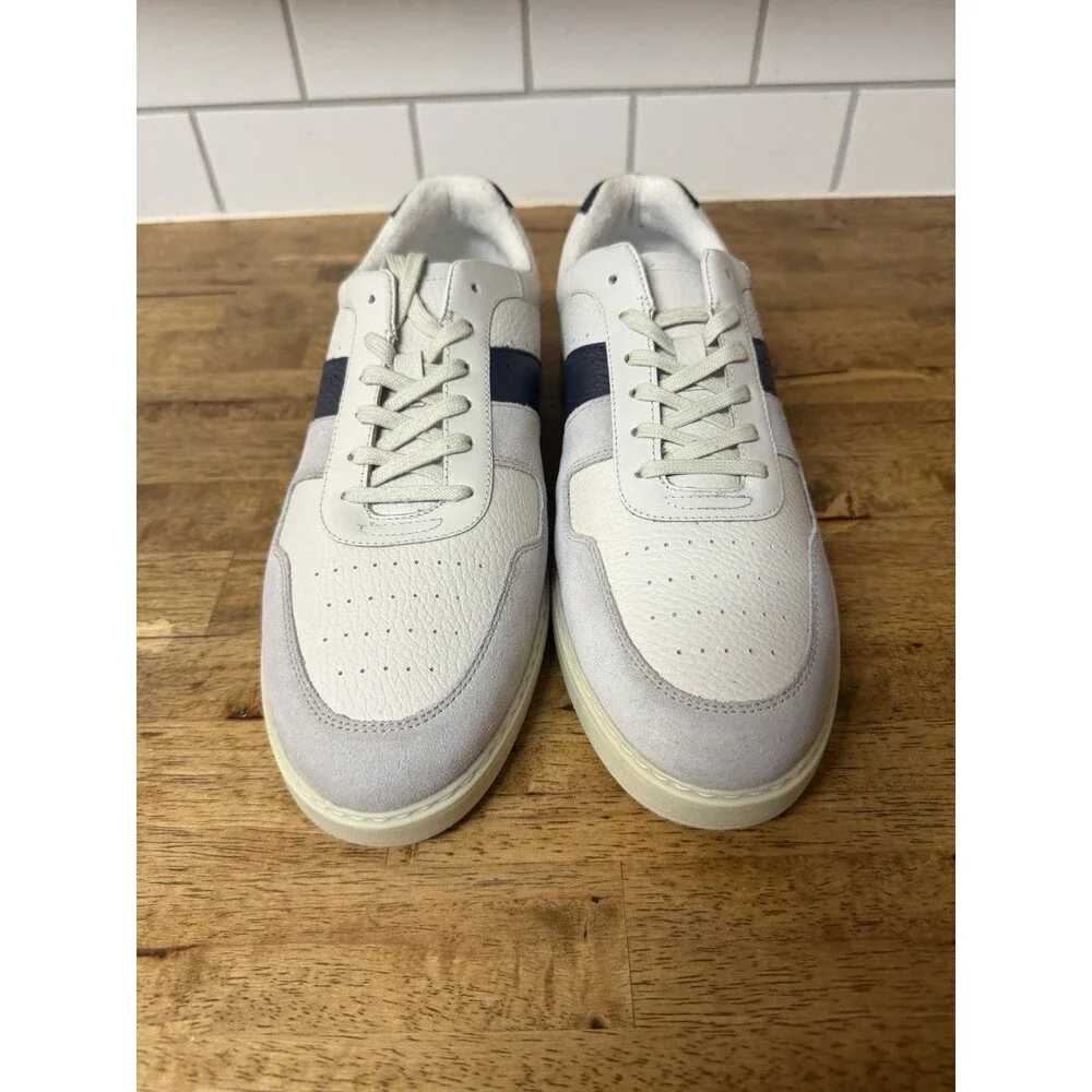 Steve Madden Men's 10.5 P-Earnest Navy Comfort Foam Lace Up Sneakers
